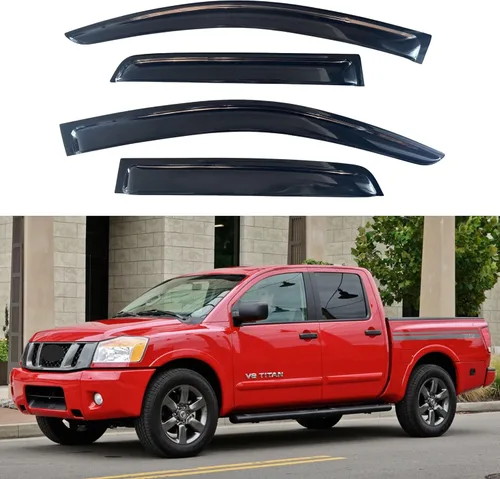 Miniatura 263 de Visor para ventana IG para Hyundai Venue 2020-2023, protector contra la lluvia, adhesivo extra duradero, deflector de viento para lado