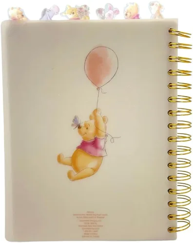 Miniatura 6 de Disney Winnie The Pooh - Cuaderno de pestañas encuadernado en espiral, 144 páginas rayadas, 8 x 7 pulgadas