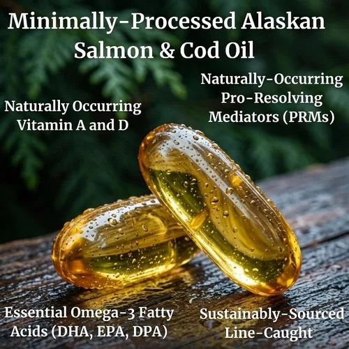Miniatura 2 de BIG BOLD HEALTH Suplemento de aceite de pescado de Alaska silvestre rejuvenecedor Omega-3 con PRMs & ácidos grasos EPA, DHA y DPA Vitaminas A y D