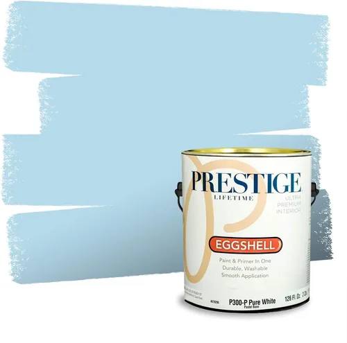 Miniatura 492 de Pintura Exterior + imprimación PRESTIGE, todo-en-uno, 1 galón, acabado mate, color comparable al Valspar* Royal Gray* VS151-Gris real
