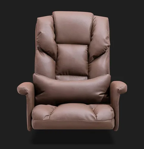 Miniatura 5 de Big and Tall Bonded Leatherreclining Office Chair Task Chair,400Lbs Computer Ergonomic Desk Chair High Back All Day Comfort Ergonomic Lumbar Support