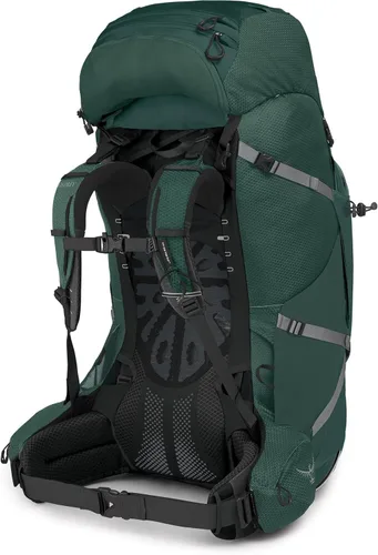 Miniatura 2 de Osprey Aether Plus 100L Mochila de mochilero para hombre, Axo Green, L/XL Axo Verde