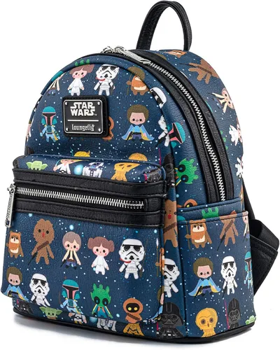 Miniatura 2 de Loungefly STBK0043 Star Wars - Mochila de piel sintética para bebé