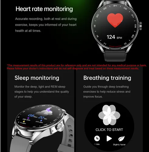 Miniatura 6 de Reloj inteligente D9 con auriculares incorporados de 1.46 pulgadas, llamadas Bluetooth, reloj 2 en 1, monitor de salud y fitness, monitor de sueño