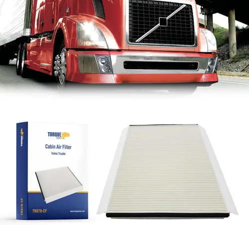 TORQUE 20435801 Filtro de aire de cabina compatible con Volvo VNL 2002+ 780 760 860 670 630; VN 780 670; VH VHD VNM piezas de accesorios que