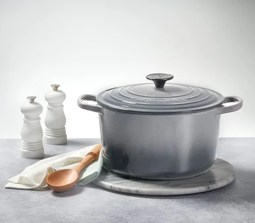 Miniatura 2 de Le Creuset Petite Juego de Molinillo de Sal y Pimienta, 5" x 2" cada uno, Blanco