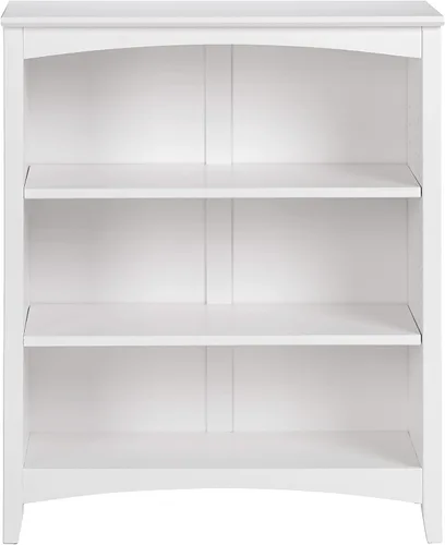 Miniatura 21 de Camaflexi Estantería estilo Shaker de 4 estantes, madera maciza, 48 pulgadas de alto, estantería ajustable, parte trasera cerrada, estantería