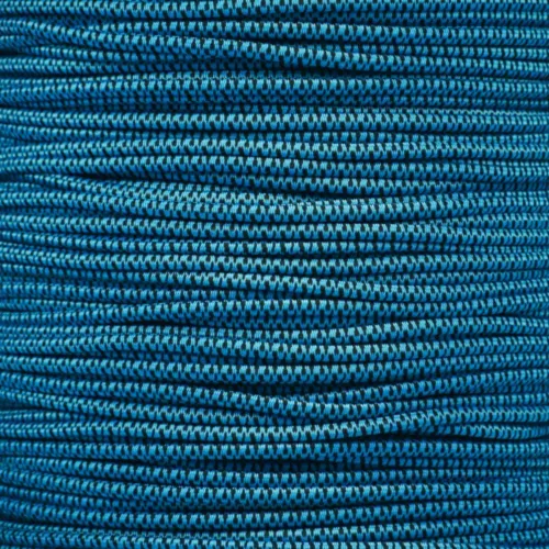 Miniatura 3 de Paracord Planet - Cuerda elástica de 3 mm – Elige entre 3, 7.6, 15 y 30 metros – fabricado en Estados Unidos Azul (Electric Blue)