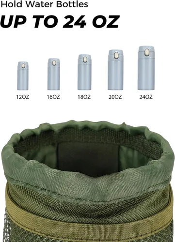 Miniatura 4 de KEMIMOTO Portavasos para motocicleta, soporte de tela Oxford para bebidas de motocicleta con abrazadera de cocodrilo de 0.6"-1.5", accesorios