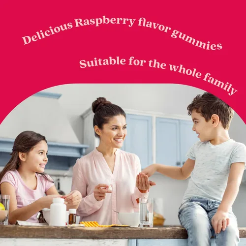 Miniatura 4 de BeLive Gomitas de saúco con vitamina C, D3 y zinc, suplemento multivitamínico para apoyo a la salud inmunológica para niños y adultos, 50