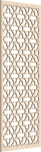 Miniatura 98 de Madison Paneles de pared decorativos de madera con calado, 9 3/8 pulgadas de ancho x 24 3/8 pulgadas de alto x 3/8 de alto, roble rojo rojo (Red Oak)