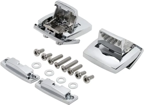 Miniatura 4 de TCT-MOTORPARTS Pestillos de equipaje Tour para Harley 1980-2013 touring Street Electra Road Glide Ultra Classic