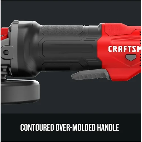 Miniatura 5 de CRAFTSMAN Amoladora angular, pequeña, 4-1/2 pulgadas, 7.5 amperios, con cable (CMEG200)