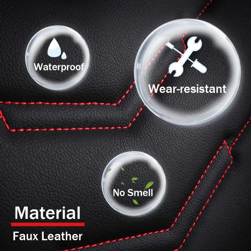 Miniatura 6 de Funda de asiento de auto de 2 asientos para Chevrolet Camaro 2000-2024, fundas de asiento duraderas, resistentes al desgaste, impermeables