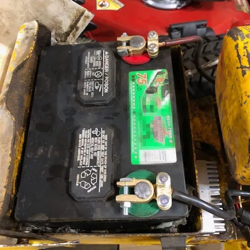 Miniatura 3 de Conectores de terminal de batería de poste superior de latón, abrazaderas de terminal de batería de 12-24 V para automóvil y barco (1 juego)