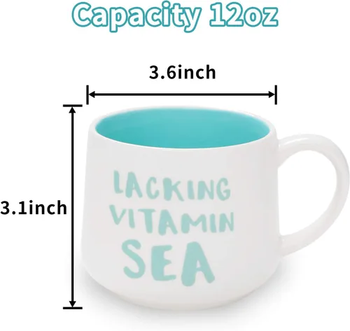 Miniatura 2 de Taza de café 3D con animal de alpaca en el interior, linda figura de cerámica hecha a mano de 12 oz, sorpresa de Navidad, cumpleaños y día