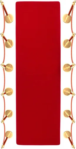Miniatura 4 de Trademark Innovations Alfombra roja para pasillo (2' x 10')