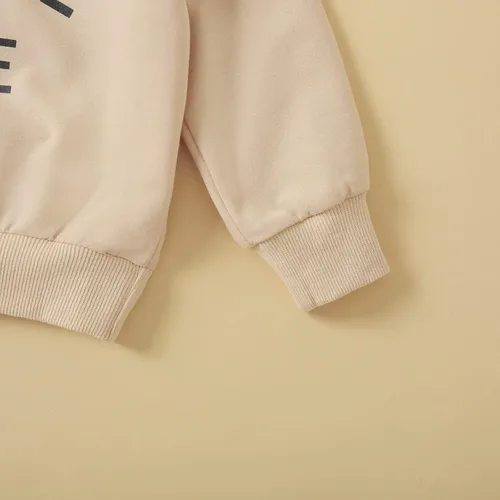 Miniatura 4 de Engofs Conjunto de sudadera de manga larga para bebé niño y niña, 2 piezas, sudadera de manga larga para otoño e invierno