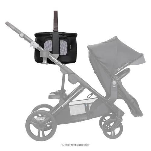 Miniatura 3 de Baby Trend - Cesta de almacenamiento modular para cochecito individual a doble Morph, negro (Dash Black)