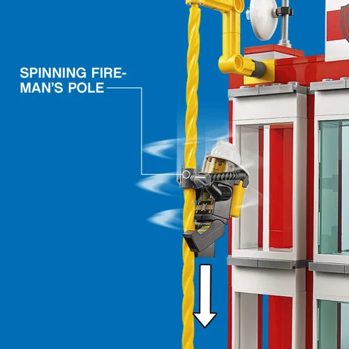 Miniatura 3 de LEGO City Estación de Bomberos 60110