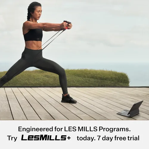 Miniatura 7 de Les Mills™ SMARTBAND Extreme™ Bandas de entrenamiento con asas para mujeres y hombres, bandas de resistencia para entrenamiento, bandas elásticas