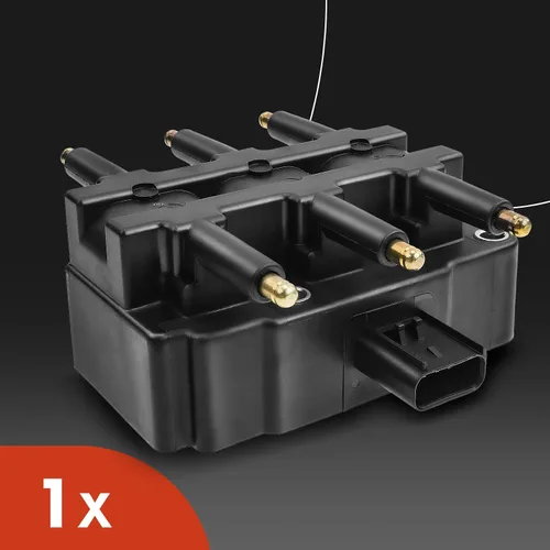 Miniatura 7 de A-Premium 1 paquete de bobina de encendido y 6 bujías de iridio compatibles con Chrysler Town & Country y Dodge Grand Caravan y Jeep Wrangler