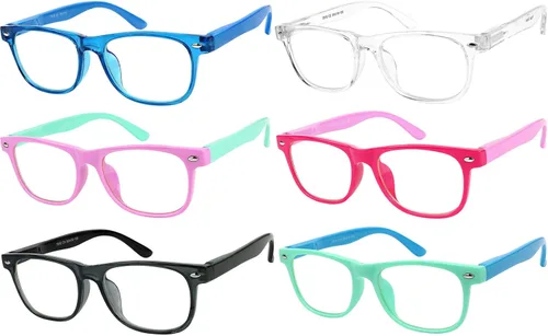 Miniatura 16 de Yogo Vision Blue Light Glasses for Kids Anti Eyestrain UV Protection Computer TV Phone Kids Blue Light Glasses For Boys Girls