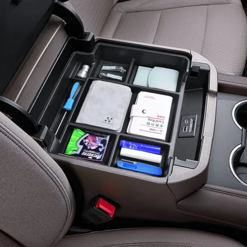 Miniatura 3 de EDBETOS Bandeja organizadora de consola central de tamaño completo compatible con Chevy Tahoe/Suburban 2021-2025 y GMC Yukon 2021-2024, compatible