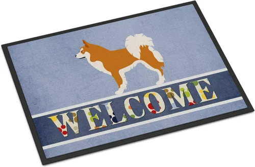 Miniatura 84 de Caroline's Treasures BB8321JMAT - Felpudo de bienvenida Berger Picard de 24 x 36 pulgadas, tapete azul para puerta delantera, para interiores