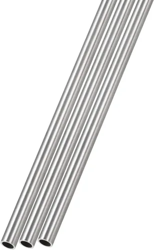 Miniatura 11 de METALLIXITY Tubo de acero inoxidable 304 (0.276 in de diámetro exterior x 0.031 in de alto x 11.811 in de largo) 3 piezas, tubo recto, para muebles
