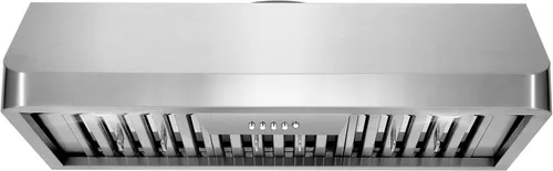 Miniatura 19 de COSMO COS-QS75 Campana extractora bajo gabinete de 30 pulgadas, colección Haven, 500 CFM, canalizada, controles táctiles, luces LED, acero inoxidable