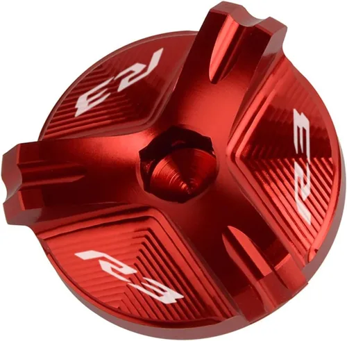 Miniatura 17 de Tapa de tapón de llenado de aceite de motor CNC para motocicleta, compatible con Yamaha YZF R1 R3 R6 YZFR1 1998-2020 YZFR3 2015-2021 YZFR6 YZFR6S R1