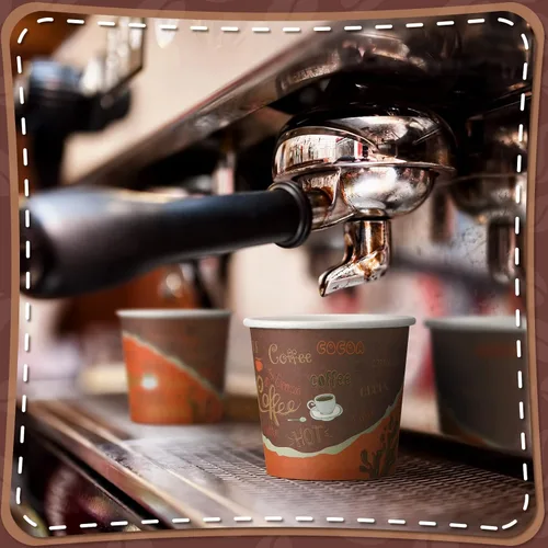 Miniatura 5 de Funtery 200 tazas de café espresso desechables de 3 onzas pequeñas tazas de papel para café, té, cacao, jugo, mini suministros de papel
