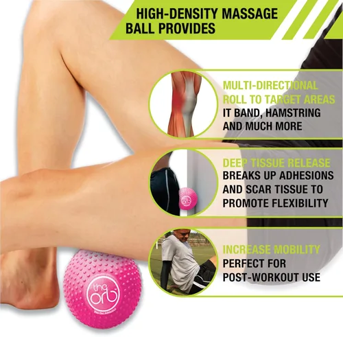 Miniatura 4 de Pro-Tec Athletics Orb Massage Balls, Vary in Size and Color, Deep Tissue Massage, Muscle Relief, Promotes Flexibility, Hamstring, Quadriceps, Calf