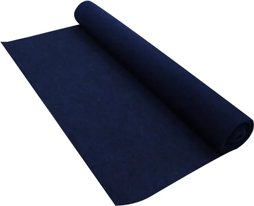 Absolute USA CC10BL - Alfombra azul de 10 pies de largo por 4 pies de ancho, 40 pies cuadrados para altavoces, alfombra para el hogar, automóvil,