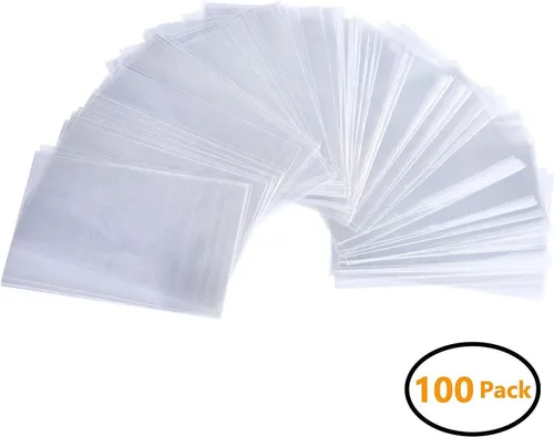 Miniatura 5 de Protectores de tarjetas de recetas 3x5,100 unidades,Cubiertas de tarjetas de receta,Funda de tarjeta de índice