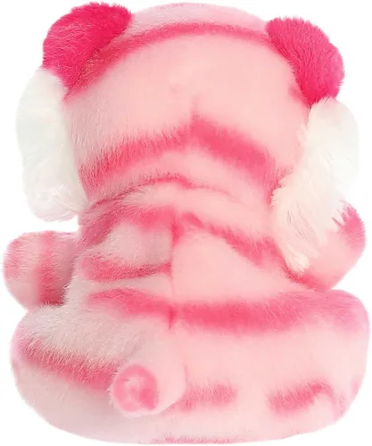 Miniatura 5 de Aurora® Adorable animal de peluche Palm Pals™ Pink Tiger™, divertido peluche coleccionable para niños y adultos, perfecto para decorar habitaciones