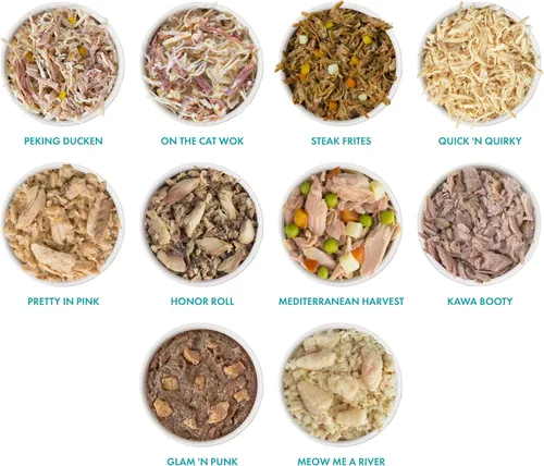 Miniatura 2 de Weruva TruLuxe - Paquete variado de alimentos húmedos para gatos sin granos, los 10 sabores, latas de 3 onzas (20 latas en total, 2 de cada sabor)