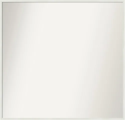 Miniatura 81 de Amanti Art Espejo de baño blanco para sobre el fregadero, 32 x 45 pulgadas, espejo de tocador rectangular blanco esbelto, marco de madera moderno