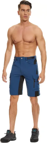 Miniatura 2 de Cycorld Pantalones cortos de ciclismo de montaña para hombre, ciclismo, senderismo, carga, pantalones cortos al aire libre