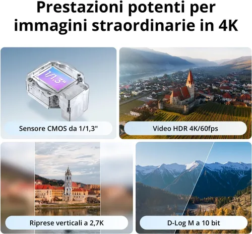 Miniatura 3 de DJI Flip Fly More Combo con controlador remoto RC 2 con pantalla, dron con cámara 4K UHD para adultos, despegue desde la palma, retorno automático