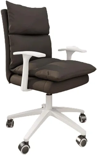 Miniatura 12 de YYDS Silla de juegos para niñas, silla de oficina con patas de nailon, silla ergonómica de carreras para el hogar y la oficina ergonómicamente