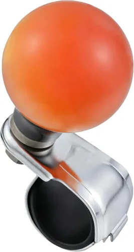 Miniatura 8 de Lunsom Pomo giratorio para volante, accesorio de mango eléctrico suicida en forma de bola, ayuda de giro de automóvil, agarre para la mayoría