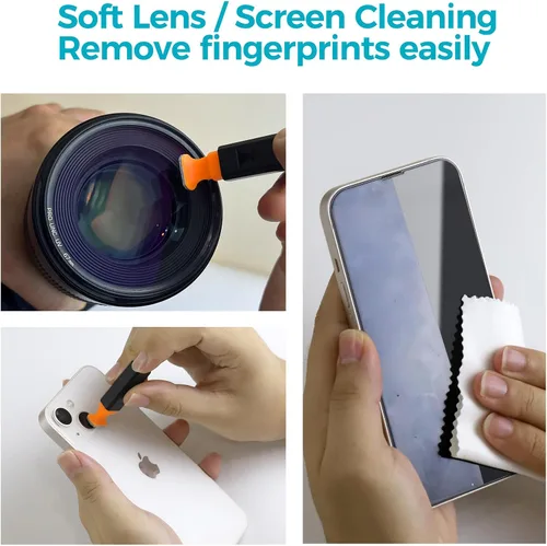 Miniatura 6 de Herramienta de limpieza de puerto de carga para iPhone, kit de limpieza y reparación JiaTeums para iPhone y Airpod, teléfono celular, computadora