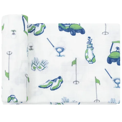 Miniatura 11 de LifeTree Mantas Envolventes para Bebé Perro, 70% Viscosa de Bambú y 30% Muselina de Algodón Mantas Envolventes Niños Niñas Envoltorio para Envolver