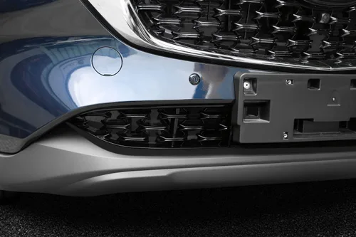 Miniatura 6 de HIGH FLYING Para Mazda CX-5 CX5 2022 2023 2024 Accesorios exteriores Cubierta decorativa de rejilla central delantera inferior del coche ABS negro