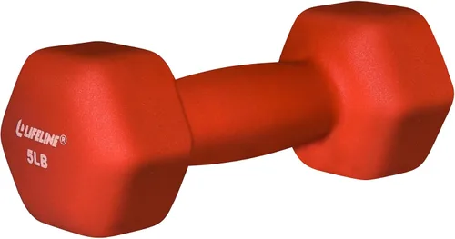 Lifeline Fitness - Pesas de neopreno para mancuernas – Equipo de alta calidad para gimnasio en casa – Múltiples opciones de peso