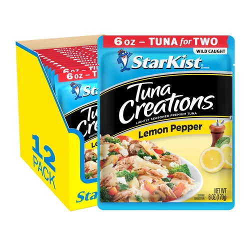 Miniatura 46 de StarKist Tuna Creations Ginger Sesame - Sabor de jengibre y sésamo para atún