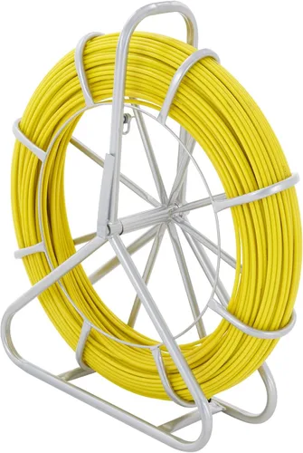 Miniatura 12 de VEVOR Cinta Pasacables de Fibra de Vidrio, 600 pies, 5/16 pulgadas, Varilla Guía Cinta Pasacables Tiracables, Varilla Pasacables con Soporte