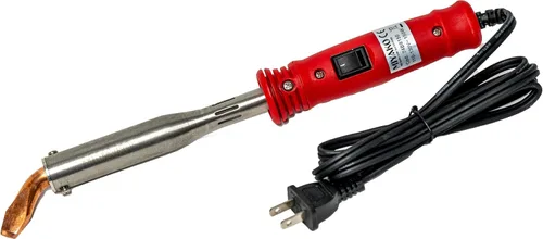 Miniatura 10 de Soldador de 200 W, soldador estilo bolígrafo, resistente, soldadura con mango de plástico blindado térmico, práctico interruptor de encendido